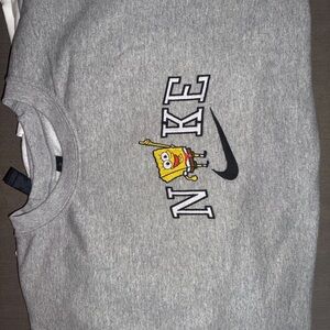 Nike Gray, Black & Yellow Sponge Bob